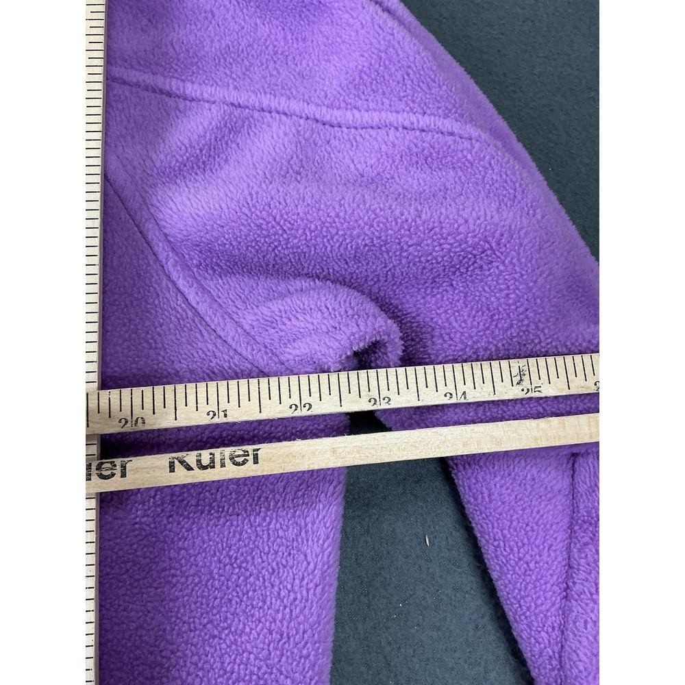 Columbia Jacket Womens XL Purple Fleece Full Zip Pockets Lightweight Outdoor - Picture 7 of 9